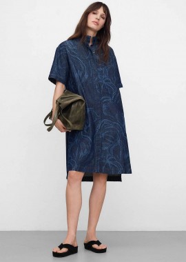 ADOLFO DOMINGUEZ - Adolfo Domínguez γυναικείο mini φόρεμα denim - 292102391 Μπλε