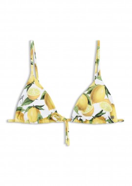 Hugo Boss γυναικείο μαγιό μπικίνι τοπ triangle με print 