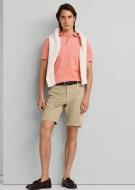 Hackett ανδρική βερμούδα chino Slim Fit - HM8000017 Μπεζ