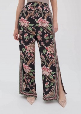 RAISHMA - Raishma γυναικείο παντελόνι με floral print