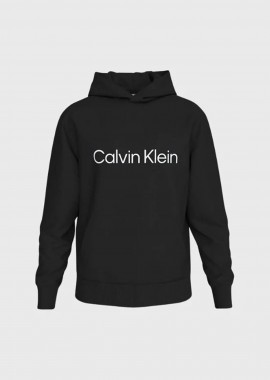 Calvin Klein ανδρική μπλούζα φούτερ με λογότυπο Relaxed Fit - LV14LD231G Μαύρο