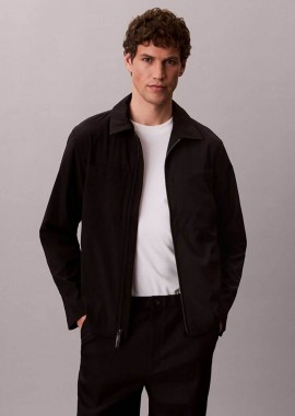 Calvin Klein ανδρικό jacket με λογότυπο - LV04LF424G Μαύρο