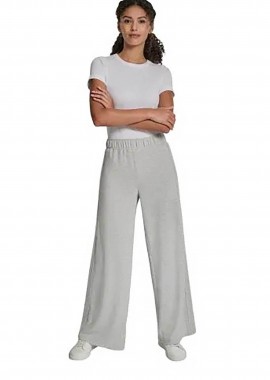 DKNY - DKNY γυναικείο παντελόνι φόρμας μονόχρωμο - DJ6P3115 Γκρι