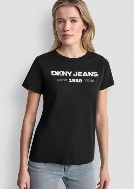 DKNY - DKNY γυναικείο T-shirt με logo print