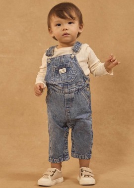 DPAM βρεφική denim σαλοπέτα για αγόρια 