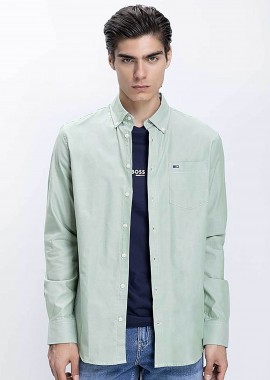 Basefield ανδρικό overshirt Regular Fit - D254001941500101 Πράσινο