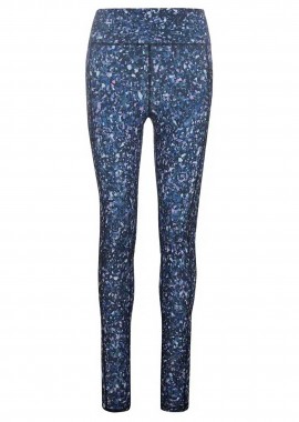 DKNY - DKNY γυναικείο κολάν 7/8 με all-over print - DP5P3491 Μπλε Σκούρο