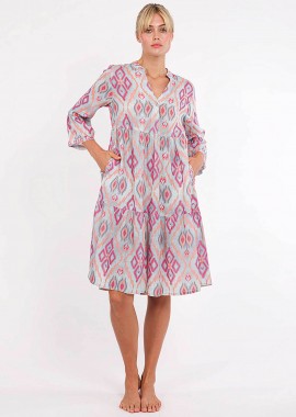 NIMO WITH LOVE - Nimo With Love γυναικείο mini φόρεμα με print
