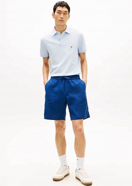 TOMMY HILFIGER - Tommy Hilfiger ανδρική βερμούδα chino Regular Fit - MW0MW44353 Μπλε