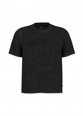 GUESS - Guess ανδρικό T-shirt με logo print Regular Fit - M6GIB6K8FQ4 Μαύρο