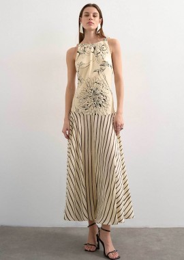 Topshop γυναικείο maxi φόρεμα 