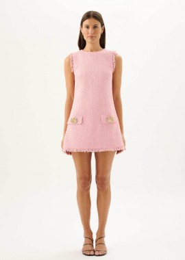 ROAME - Roame γυναικείο mini φόρεμα tweed