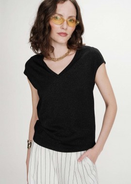 GRACE & MILA - Grace & Mila γυναικείο T-shirt Regular Fit μονόχρωμο