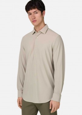 BOGGI MILANO - Boggi Milano ανδρικό πουκάμισο μονόχρωμο Slim Fit