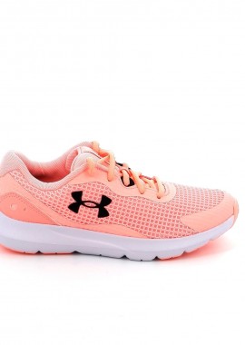 Παιδικό Αθλητικό Παπούτσι για Κορίτσι Under Armour Uaw Surge3 Χρώματος Ροζ 3024894-600