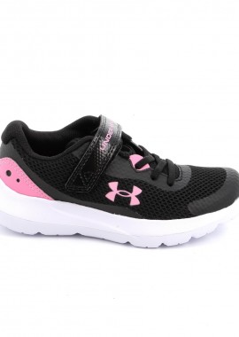 Παιδικό Αθλητικό Παπούτσι για Κορίτσι Under Armour Gps Surge 3 Ac Χρώματος Μαύρο 3025014-001