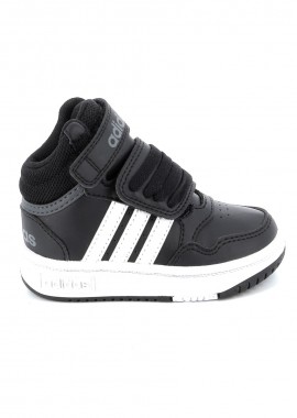 Παιδικό Αθλητικό Μποτάκι για Αγόρι Adidas Hoops Mid 3.0 Aci Χρώματος Μαύρο GW0408