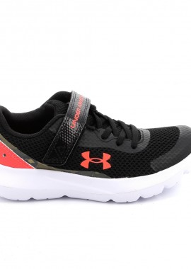 Παιδικό Αθλητικό Παπούτσι για Αγόρι Under Armour Ua Bps Surge 3 Print Ac Χρώματος Μαύρο 3026690-001