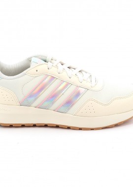 ADIDAS - Παιδικό Αθλητικό Παπούτσι για Κορίτσι Adidas Run 60s J Χρώματος Μπεζ ΙΕ6119