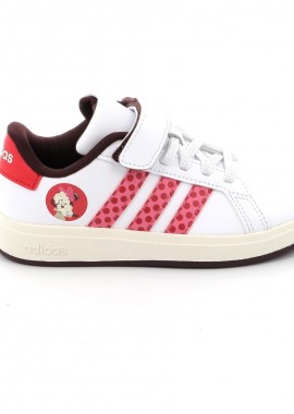 Παιδικό Αθλητικό Παπούτσι για Κορίτσι Adidas Grand Court Minnie Mouse Χρώματος Λευκό IH6310
