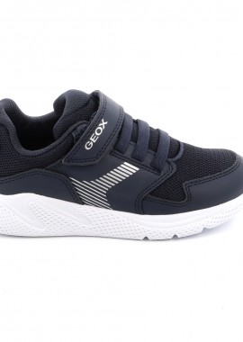 GEOX - Παιδικό Αθλητικό Παπούτσι για Αγόρι Geox Ανατομικό Χρώματος Μπλε J55GBA 0BC14 C4002