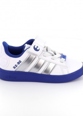 Παιδικό Αθλητικό Παπούτσι για Αγόρι Adidas Droids Grand Court Χρώματος Λευκό IH1136