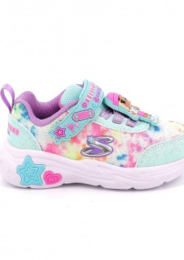 Παιδικό Αθλητικό Παπούτσι για Κορίτσι Skechers Skech Squad Χρώματος Πολύχρωμο 302214N-MTMT