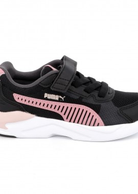 Παιδικό Αθλητικό Παπούτσι για Κορίτσι Puma X-Ray 3 LT Ac+ Ps Χρώματος Μαύρο 401494-07