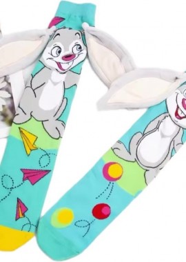 Παιδικές Κάλτσες για Αγόρι Childrenland Χρώματος Πολύχρωμο RABBIT- BIG EARS