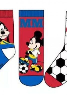 Παιδικές Κάλτσες για Αγόρι Childrenland DISNEY Πολύχρωμες MICKEY-603 3 Ζεύγη