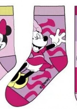Παιδικές κάλτσες για κορίτσι Childrenland Πολύχρωμες DISNEYMINNIE-642 3 Ζεύγη