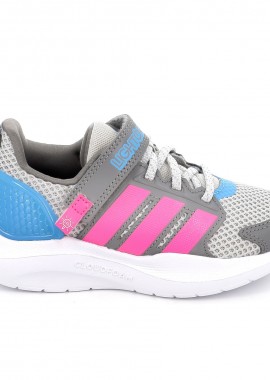 ADIDAS - Παιδικό Αθλητικό Παπούτσι για Κορίτσι Adidas Lightorama Rnr El C με On-Off Φωτάκια Χρώματος Γκρι HQ9253