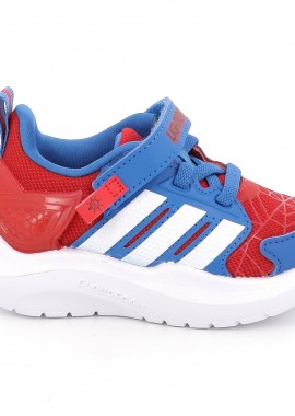 Παιδικό Αθλητικό Παπούτσι για Αγόρι Adidas Lightorama Rnr Spider-Man με On-Off Φωτάκια Χρώματος Κόκκινο HQ9191