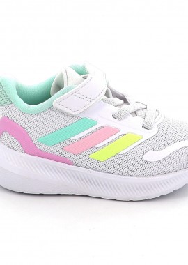 Παιδικό Αθλητικό Παπούτσι για Κορίτσι Adidas Runfalcon 5.0 El I Χρώματος Λευκό JP5158