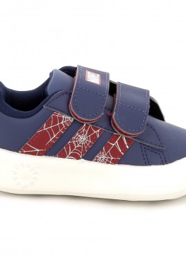 Παιδικό Αθλητικό Παπούτσι για Αγόρι Adidas Grand Court Spider-man Cf Χρώματος Μπλε JS2342