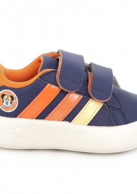 Παιδικό Αθλητικό Παπούτσι για Αγόρι Adidas Grand Court Mickey Cf I Χρώματος Μπλε JS2344