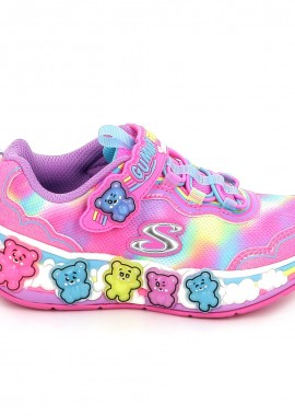Παιδικό Αθλητικό Παπούτσι για Κορίτσι Skechers Gummy Friends Χρώματος Πολύχρωμο 303205L-HPMT