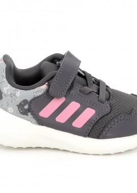 Παιδικό Αθλητικό Παπούτσι για Κορίτσι Adidas Tensaur Run 3.0 El I Χρώματος Γκρι KI0731