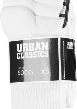 Κάλτσες Sport 3-Pack TB1471-00220 Urban Classics White