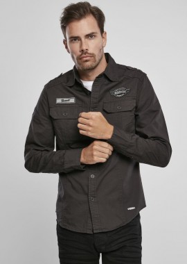 Πουκάμισο BD4023 Brandit Black Μαύρο
