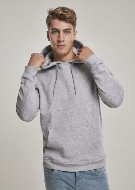 Φούτερ με Κουκούλα Organic Basic Hoodie TB3086 Urban Classics Γκρι