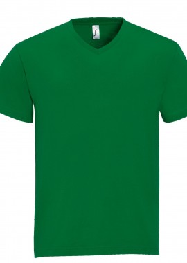 SOLS - Ανδρικό T-Shirt Victory 11150 SOL'S V-Neck Kelly Green