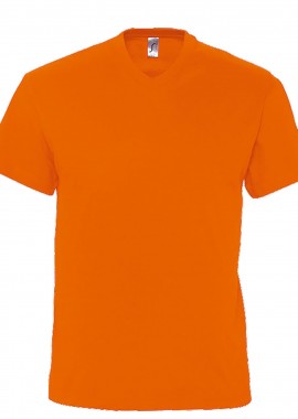 SOLS - Ανδρικό T-Shirt Victory 11150 SOL'S V-Neck Orange