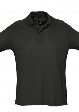 SOL'S - Ανδρική Μπλούζα Polo 11342 SOL'S Summer II Black