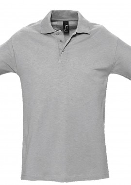SOL'S - Ανδρικό Polo Πικέ 11362 SOL'S Spring II Grey Melange