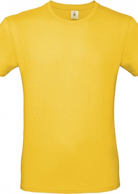 Ανδρικό T-Shirt TU01T B & C E150 Gold