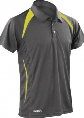 Result - Ανδρικό Polo S177M Spiro Team Spirit Grey/Lime