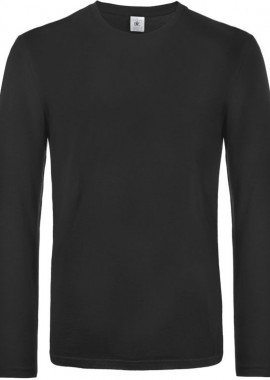 B & C - Μακρυμάνικο T-Shirt TU07T B & C E190 LSL Black