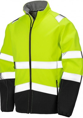 Ανδρικό Μπουφάν Softshell R450X Result Fluorescent Yellow/Black