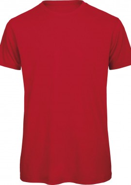 Ανδρικό T-Shirt TM042 B&C Organic Inspire T Red